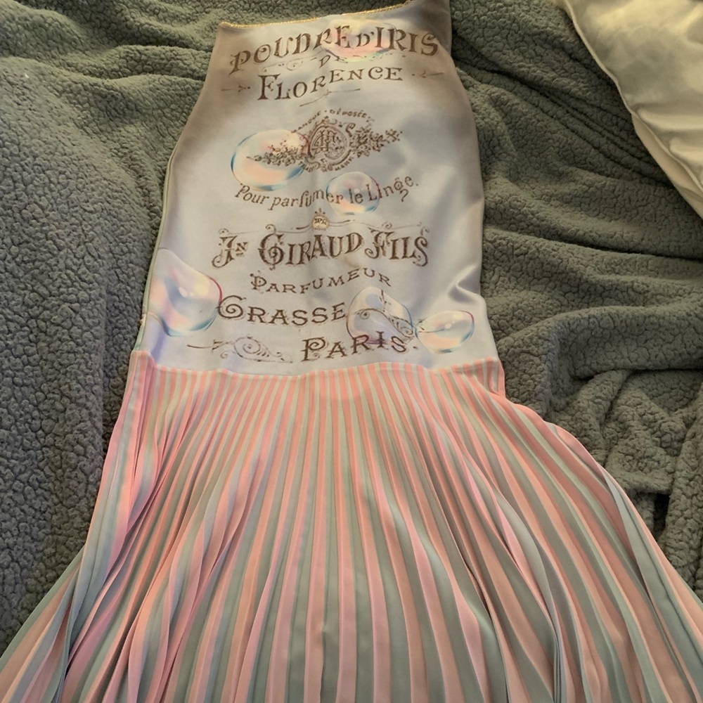 Custom made French “mermaid” style dress UNIQUE!